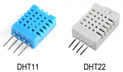 DHT11 and DHT22 Sensors